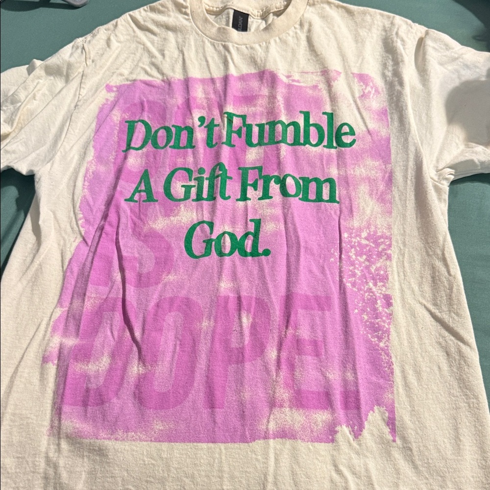 Graphic Tee with Inspirational Message